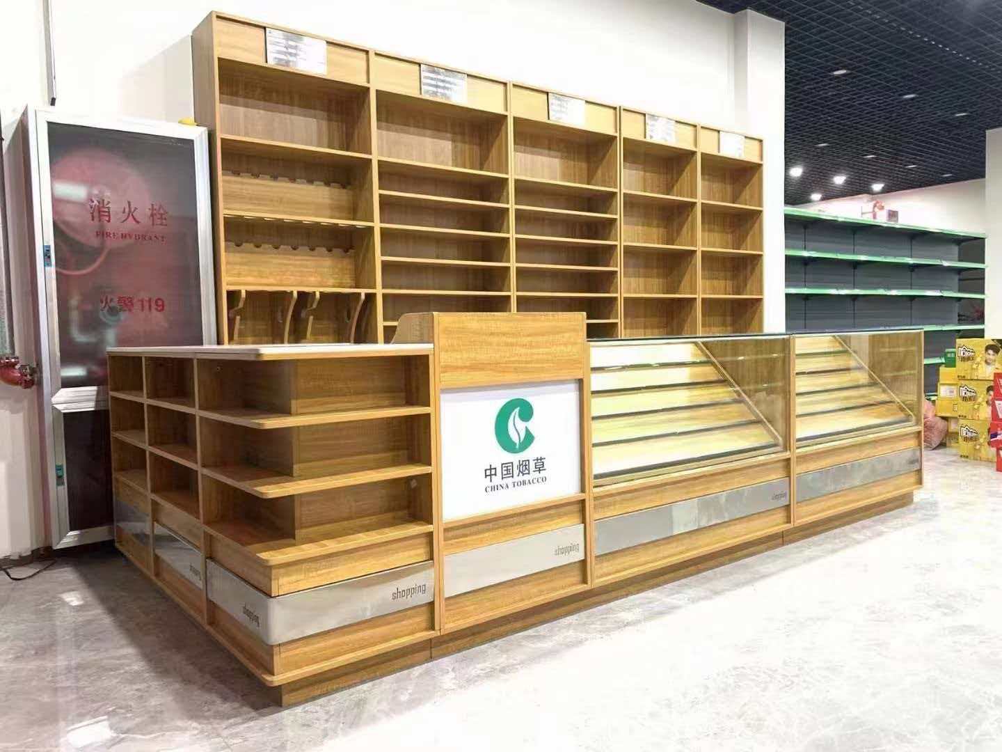 鹤岗市烟酒柜文具店货架 - 厂家